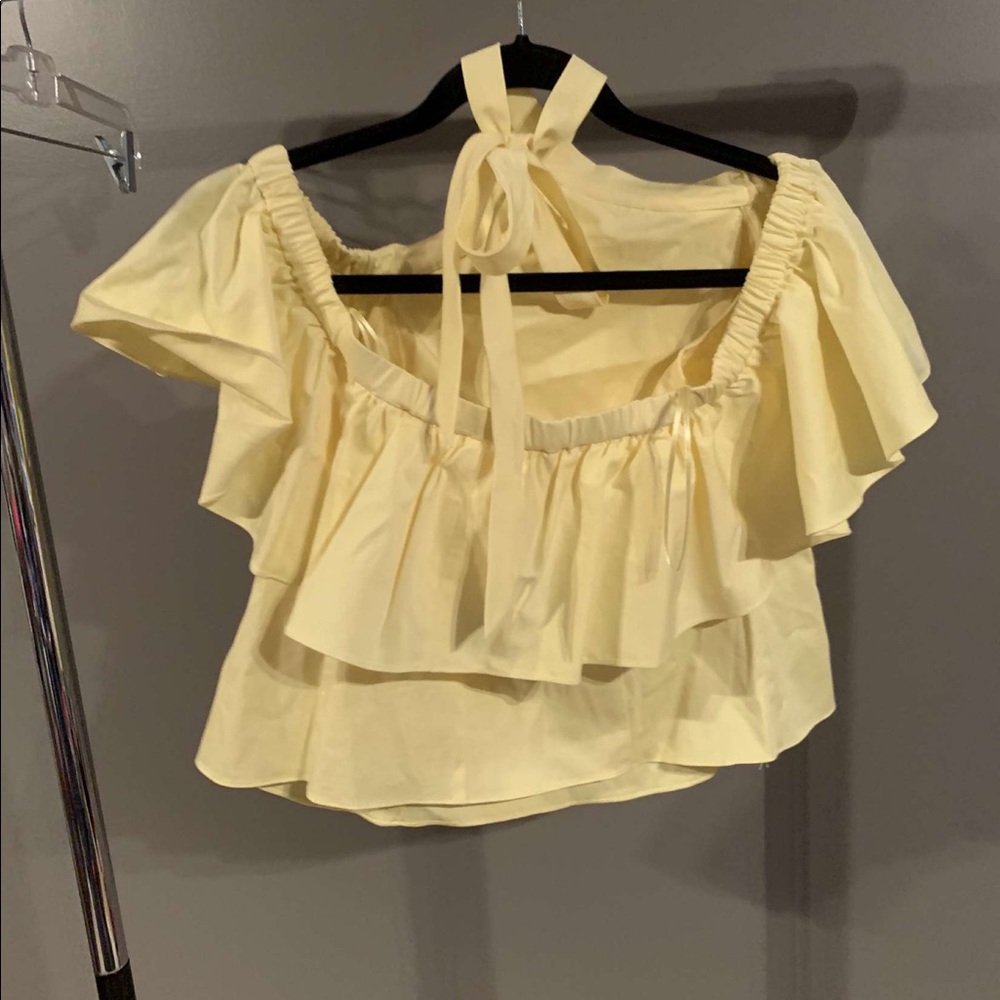 NWT Rebecca Taylor Bare Shoulder Halter Top 🥰 - Picture 5 of 9
